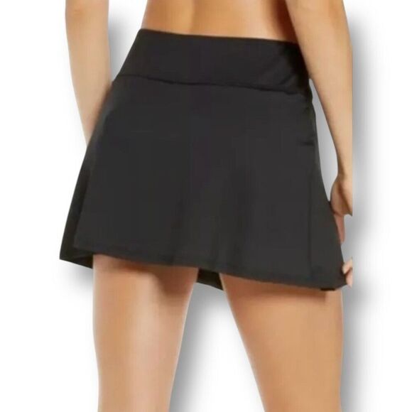 EleVen by Venus Williams XS Black Tennis Skort Pleated Flutter Hem Activewear - Picture 3 of 11